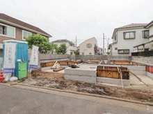 【東京都/練馬区関町東】練馬区関町東一丁目新築戸建 建築中の外観
