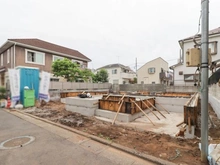 【東京都/練馬区関町東】練馬区関町東一丁目新築戸建 建築中の外観