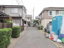 【東京都/練馬区関町東】練馬区関町東一丁目新築戸建 前面道路