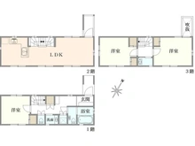 【東京都/豊島区池袋】Buena-Town  豊島区池袋3丁目 間取り図