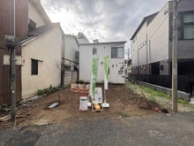 【東京都/豊島区目白】豊島区目白2丁目新築戸建 建築中の外観