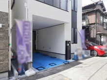 【東京都/北区田端】北区田端6丁目借地権付き新築戸建 アプローチ