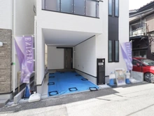【東京都/北区田端】北区田端6丁目借地権付き新築戸建 駐車場