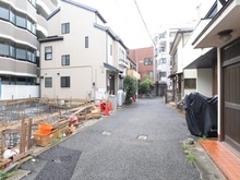 【東京都/豊島区東池袋】豊島区東池袋5丁目　新築戸建 前面道路
