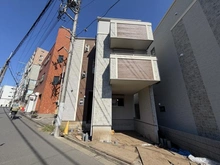 【東京都/板橋区常盤台】板橋区常盤台1丁目　1号棟 建築中の外観：全2区画