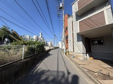 【東京都/板橋区常盤台】板橋区常盤台1丁目　1号棟 前面道路