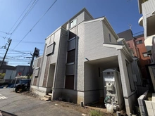 【東京都/板橋区常盤台】板橋区常盤台1丁目　2号棟 建築中の外観：全2区画