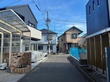 【東京都/練馬区田柄】練馬区田柄4丁目　新築戸建 前面道路