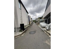 【東京都/練馬区田柄】練馬区田柄4丁目　新築戸建 前面道路