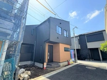 【東京都/目黒区東が丘】目黒区東が丘1期 建築中の外観