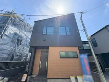 【東京都/目黒区東が丘】目黒区東が丘1期 建築中の外観