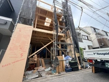 【東京都/足立区鹿浜】足立区鹿浜3丁目新築戸建て 建築中の外観