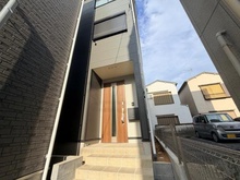 【東京都/江東区北砂】北砂3丁目新築戸建て 3号棟 外観：3棟現場（3号棟）