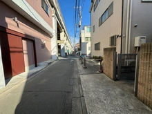 【東京都/目黒区中央町】目黒区中央町2丁目　賃貸併用住宅 前面道路