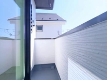 【神奈川県/大和市南林間】大和市南林間6丁目　新築一戸建て　B号棟 / 全2棟 バルコニー