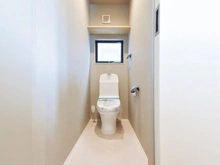【神奈川県/海老名市杉久保南】新築分譲住宅ハートフルスタイル　D棟 トイレ