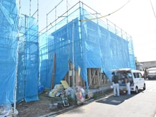 【神奈川県/座間市座間】座間3期　KEIAI GRACE　1号棟 建築中の外観