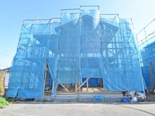 【神奈川県/座間市座間】座間3期　KEIAI GRACE　2号棟 建築中の外観