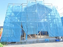 【神奈川県/座間市座間】座間3期　KEIAI GRACE　2号棟 建築中の外観
