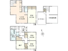 【東京都/町田市小山町】町田市小山町　戸建 間取り図