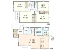 【東京都/町田市金井】～新築戸建～ 町田市金井5丁目　A号棟 間取り図