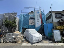 【神奈川県/相模原市緑区下九沢】相模原市緑区下九沢　新築戸建 建築中の外観