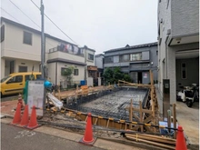 【東京都/文京区小日向】文京区小日向3丁目　新築戸建 建築中の外観