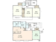 【東京都/町田市本町田】町田市本町田　新築一戸建て　全1棟 間取り図