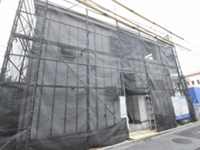 【神奈川県/相模原市緑区西橋本】相模原市緑区西橋本3丁目　新築一戸建て　全1棟 建築中の外観