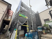 【神奈川県/相模原市緑区橋本】相模原市緑区橋本 新築戸建て 建築中の外観