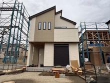 【神奈川県/相模原市緑区東橋本】相模原市緑区東橋本 新築戸建 4号棟 建築中の外観:全12棟/中央