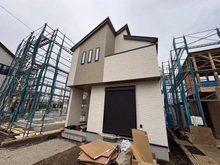 【神奈川県/相模原市緑区東橋本】相模原市緑区東橋本 新築戸建 4号棟 建築中の外観:全12棟/中央