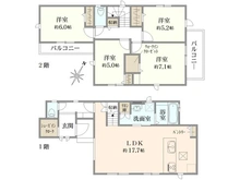 【東京都/町田市矢部町】～新築戸建～ 町田市矢部町3期　2号棟 間取り図