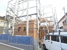 【東京都/町田市能ヶ谷】町田市能ヶ谷6丁目 新築戸建て 建築中の外観