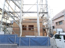 【東京都/町田市能ヶ谷】町田市能ヶ谷6丁目 新築戸建て 建築中の外観