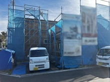 【神奈川県/相模原市中央区田名】相模原市中央区田名　新築戸建1号棟 建築中の外観：全5棟/中央