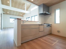 【神奈川県/相模原市中央区田名】相模原市中央区田名　新築戸建1号棟 キッチン