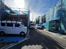 【神奈川県/相模原市中央区田名】相模原市中央区田名　新築戸建1号棟 前面道路