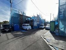【神奈川県/相模原市中央区田名】相模原市中央区田名　新築戸建1号棟 前面道路