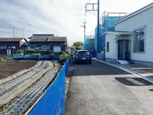 【神奈川県/相模原市中央区田名】相模原市中央区田名　新築戸建1号棟 前面道路