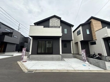 【神奈川県/海老名市杉久保南】海老名市杉久保南3丁目新築戸建て1号棟 外観：全3棟/中央