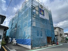 【神奈川県/相模原市緑区橋本】～新築戸建～ 相模原市緑区橋本8丁目　3号棟 現地（建築前）：全３棟/中央
