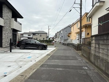 【神奈川県/海老名市上郷】海老名市上郷 3丁目　新築戸建て　3号棟 前面道路