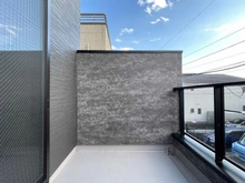 【神奈川県/相模原市中央区高根】相模原市中央区高根2丁目　B号棟 バルコニー