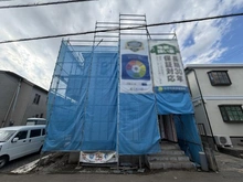 【神奈川県/大和市福田】大和市福田　新築戸建て 建築中の外観