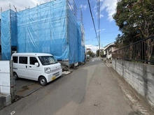 【神奈川県/大和市福田】大和市福田　新築戸建て 前面道路