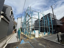 【神奈川県/厚木市元町】厚木市元町　新築戸建て 建築中の外観