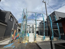 【神奈川県/厚木市元町】厚木市元町　新築戸建て 建築中の外観