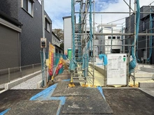 【神奈川県/厚木市元町】厚木市元町　新築戸建て 建築中の外観