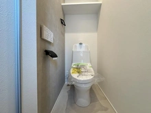 【神奈川県/厚木市元町】厚木市元町　新築戸建て　A号棟 トイレ